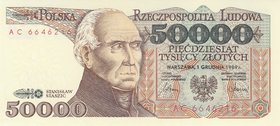 Poland 50000 Zlotych 1989

P# 153; UNC