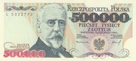 Poland 500000 Zlotych 1993

P# 161; UNC