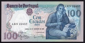 Portugal 100 Escudos 1981

P# 178b; UNC