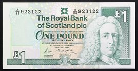 Scotland 1 Pound 1987

P# 346a; № A/86 923122; UNC