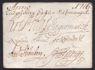 Sweden 25 Daler Silvermynt 1716

P# A62; Completely handwritten; AUNC