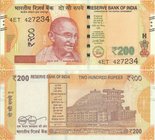 India 200 Rupees 2018

146x66mm; UNC