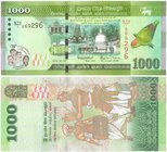 Sri Lanka 1000 Rupees 2018

148x67mm; UNC