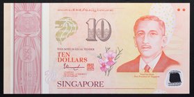 Singapore 10 Dollars 2015 Commemorative

P# 56; № 5 BQ 150929; UNC; Polymer