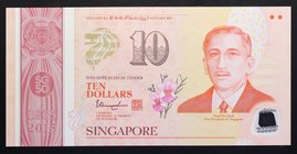 Singapore 10 Dollars 2015 Commemorative

P# 58; № 5 AP 173584; UNC; Polymer