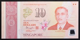 Singapore 10 Dollars 2015 Commemorative

P# 59; № 5 AF 092693; UNC; Polymer