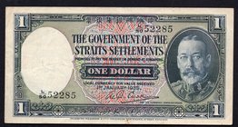 Straits Settlements 1 Dollar 1935

P# 16b; VF+
