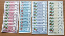 Russia Tatarstan Lot 10 Sets of Banknotes 100 Roubles 1991 -1993

P#5a,5b,5c,6c; Total 40 banknotes; UNC