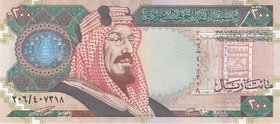 Saudi Arabia 200 Rial 1999

P# 28; 100 Years of Kingdom; UNC
