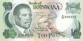 Botswana 10 Pula 1997

P#17; UNC