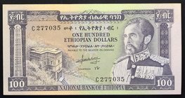 Ethiopia 100 Dollars 1966 VERY RARE!

P# 29; № C 277035; UNC- (No Folds); VERY RARE!