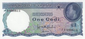 Ghana 1 Cedi 1965

P#5a; UNC