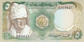 Sudan 5 Pounds 1983

P#26; UNC