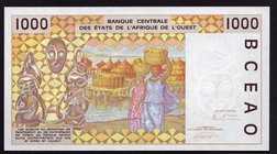 West African States 1000 Francs 1994

P# 311Ae; UNC