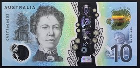 Australia 10 Dollars 2017

P# 63; № CA 171666602; UNC; Polymer