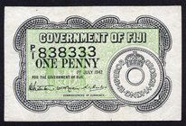 Fiji 1 Penny 1942

P# 47; # P/I 838333; XF