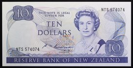 New Zealand 10 Dollars 1981 -1989

P# 172; № NTS574074; UNC