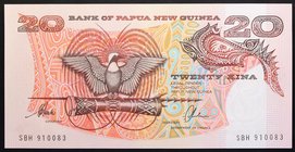 Papua New Guinea 20 Kina 1989

P# 10a; № SBH 910083; UNC