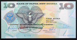Papua New Guinea 10 Kina 1998 Commemorative

P# 17; № SJ XXV AX 030111; UNC