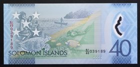 Solomon Islands 40 Dollars 2018 Commemorative

P# New; UNC; Polymer