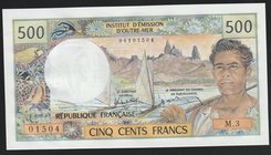 Tahiti 500 Francs 1985

#06101504; P# 25d; UNC