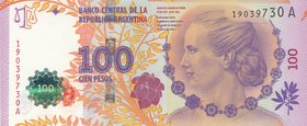Argentina 100 Pesos 2012 Eva Peron Series A (First Serie)

P# 358 a; UNC