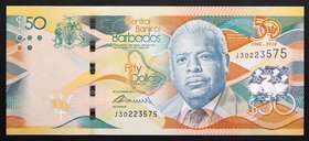 Barbados 50 Dollars 2016 Commemorative

P# 79; № J 30223575; UNC