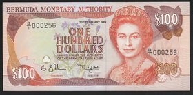 Bermuda 100 Dollars 1989

#000256; P# 39