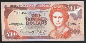 Bermuda 100 Dollars 1994

#000453; P# 46; UNC
