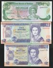 Belize Lot of 3 Banknotes

P# 46 52 60