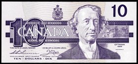 Canada 10 Dollars 1989

P# 96a; # AEU1038899