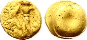 Ancient World Celtic Bohemia Boii AV 1/24 Stater 200 - 100 BC

Typus "Athena Alkis"; Humpback Type (Flacher Buckel). Gold