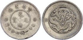 China - Yunnan 20 Cents 1911-1915 (ND)

Y# 256; Silver; VF+