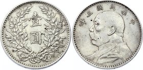 China 1 Dollar 1914 (3)

Y# 329 Silver; Yuan Shikai Fat Man Dollar