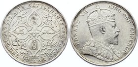 Straits Settlements 1 Dollar 1904

KM# 25; Silver