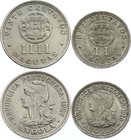Angola Nice Lot of 2 Coins

10 Centavos / 2 Macutas 1928, 20 Centavos / 4 Macutas 1927