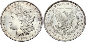 United States 1 Dollar 1881 O

KM# 110; Silver; "Morgan Dollar"; UNC