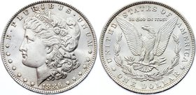United States 1 Dollar 1886

KM# 110; Silver; "Morgan Dollar"; UNC