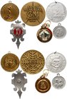 Poland Lot of 6 Sport & Ecclesiastical Medals

.