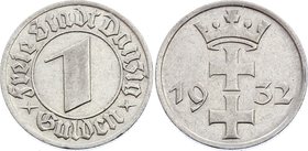 Danzig 1 Gulden 1932

KM# 154; XF