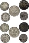 Europe Lot of 5 Coins

With Silver