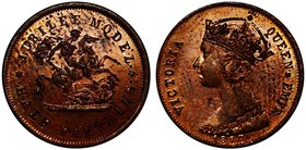 Great Britain Half Farthing 1887 PROOF

Lauer Model; Bronze 1.29g 16mm; Proof; Burning Mint Luster; Mirrored Fields of the Coin