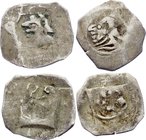 Holy Roman Empire Bavaria-Munich Lot of 2 Coins 1 Pfennig 1435 - 1438 (ND)

Silver