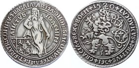 Bohemia Schlick Joachim Thaler 1520 (1967) (RESTRIKE)

Silver 22.60g 42mm; Medieval Czechoslovakia Joachim Thaler 1520 Restrike This is a replica of...