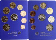 Slovakia Full Euro Set with Medal 2018

1 2 5 10 20 50 Euro Cents 1 2 Euro 2018; "25th Anniversary of National Bank of Slovakia 1993-2018"