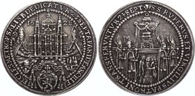Austria Salzburg 1/2 Thaler 1628 Bistum

KM# 141; Silver, AUNC.
