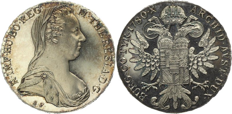 Austria 1 Thaler 1780 SF Restrike

KM# T1; Silver