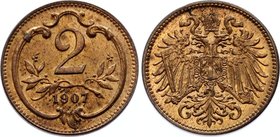 Austria 2 Heller 1907

KM# 2801; Franz Joseph I; Full Mint Luster