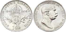 Austria 1 Corona 1908

KM# 2808; Silver; Franz Joseph I Reign Jubilee; UNC