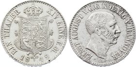 German States - Hannover 1 Thaler 1848 A

KM# 197; Silver; XF